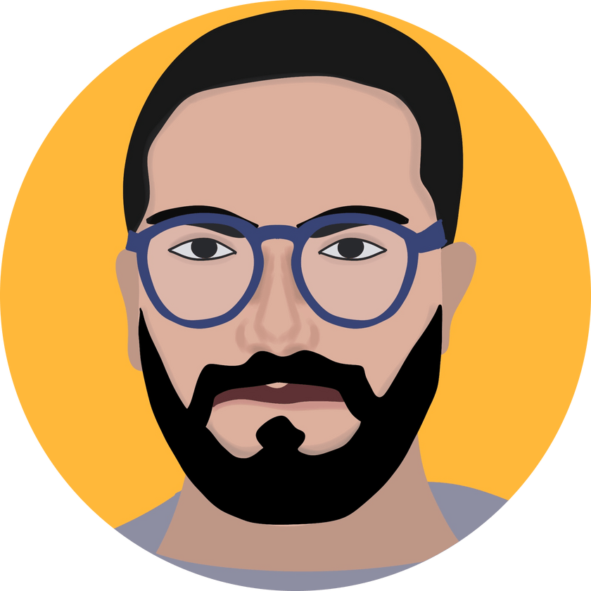 Cartoon, glasses
