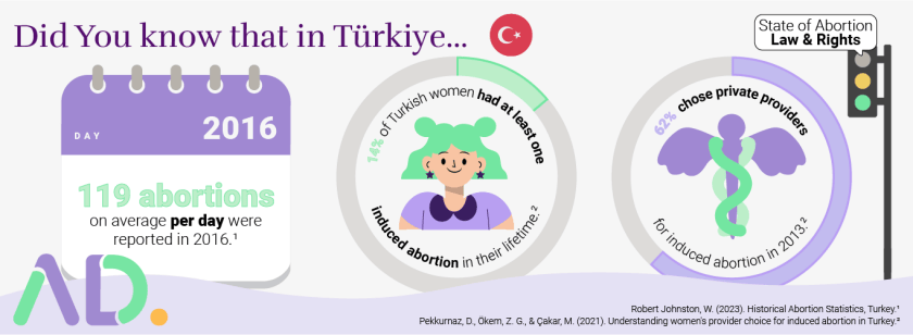 Turkey Abortion infographic.